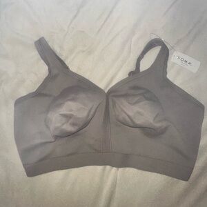 Soma Wireless Bra in Gray